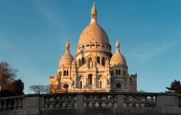 Bazilika Sacre Coeur, Paříž, Francie. — Stock fotografie