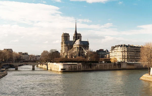 Catedral de Notre-Dame, Paris, França . — Fotografia de Stock