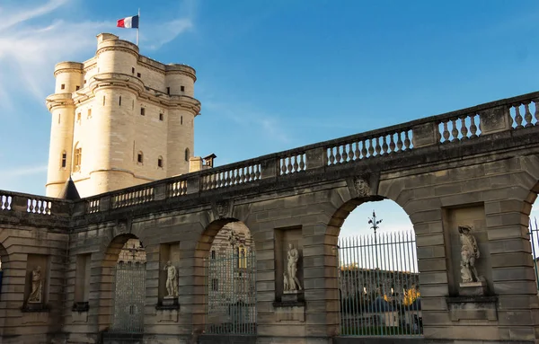 Slottet Vincennes, nära Paris, Frankrike. — Stockfoto