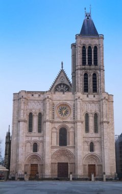 Dış Cephe Saint Denis Bazilikası, Saint-Denis, Paris, Fransa