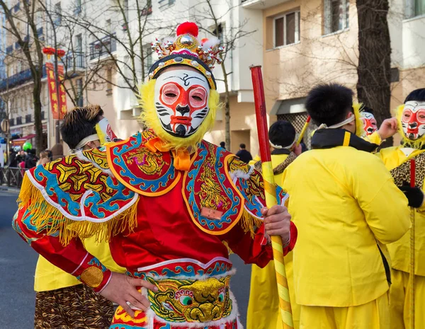 The Chinese New Year parade, Paris, France. — Stock Photo, Image