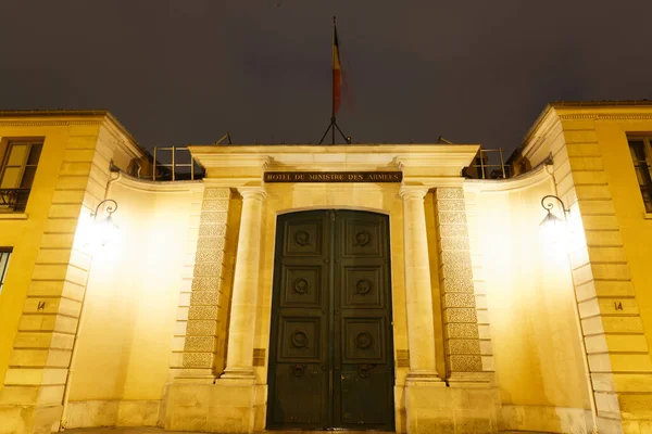 Paris France March 2020 Headquarters Ministry Armies Located Hotel Brienne — Stock Photo, Image