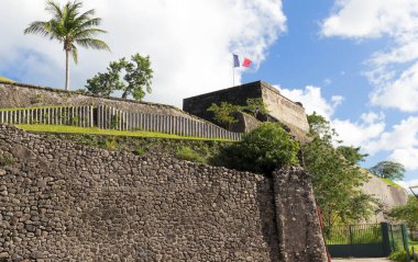 Saint Louis Kalesi, Martinik Adası, Fransız Batı Hint Adaları.
