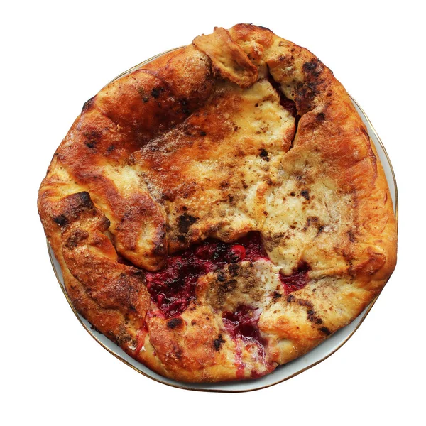 Kirazlı turta kadar kapatın