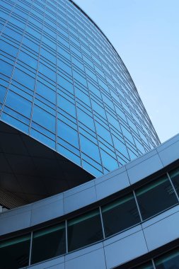 Modern ofis binası yakın çekim