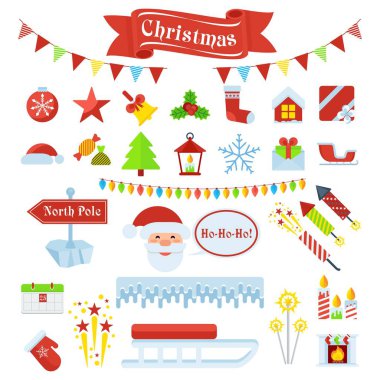 Noel simgeler 2 büyük set