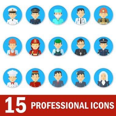 adam profesyonel simgeler yüz