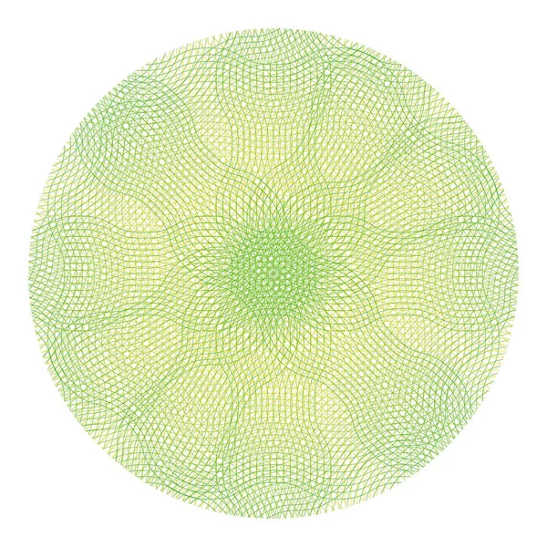 Гільошіровке візерунок круглі — стоковий вектор