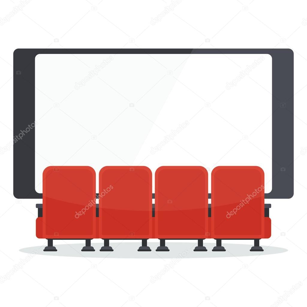 cinema chairs front of tv