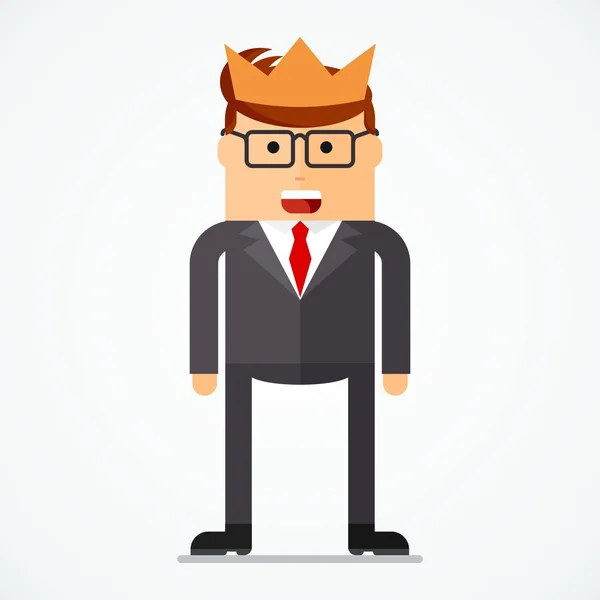 Business character image — Stock Vector