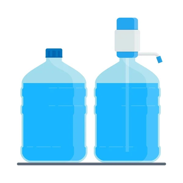 Nagy vizes palack — Stock Vector