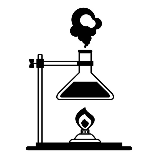 Ikona chemický výzkum — Stockový vektor