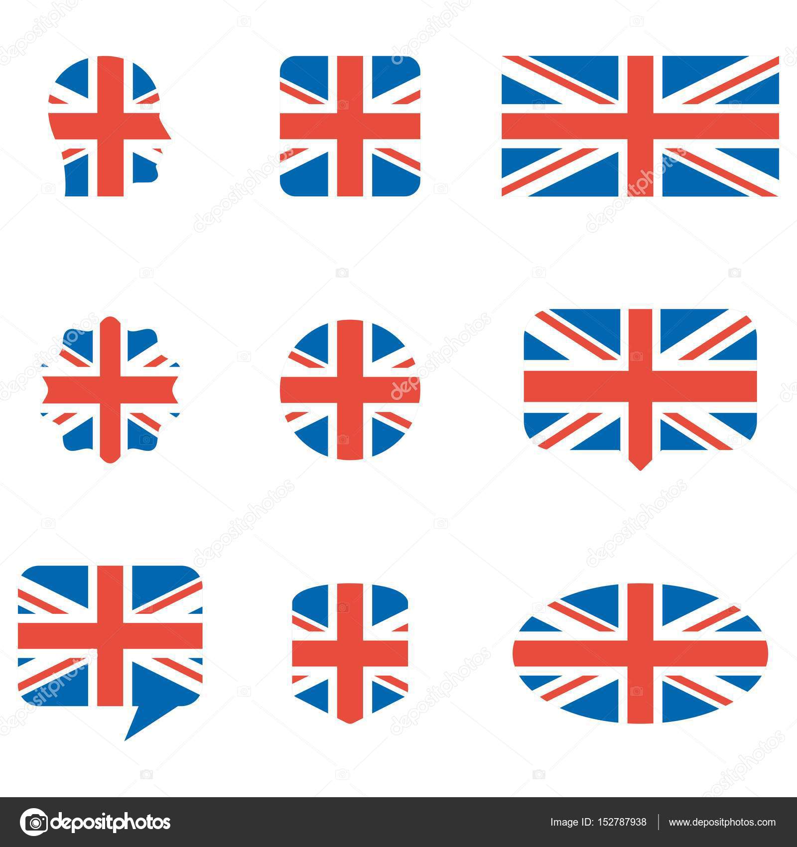 drapeau anglais icone