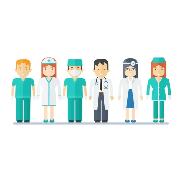 Personel medyczny osób — Wektor stockowy