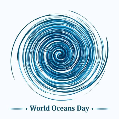 Dünya okyanus günü girdap