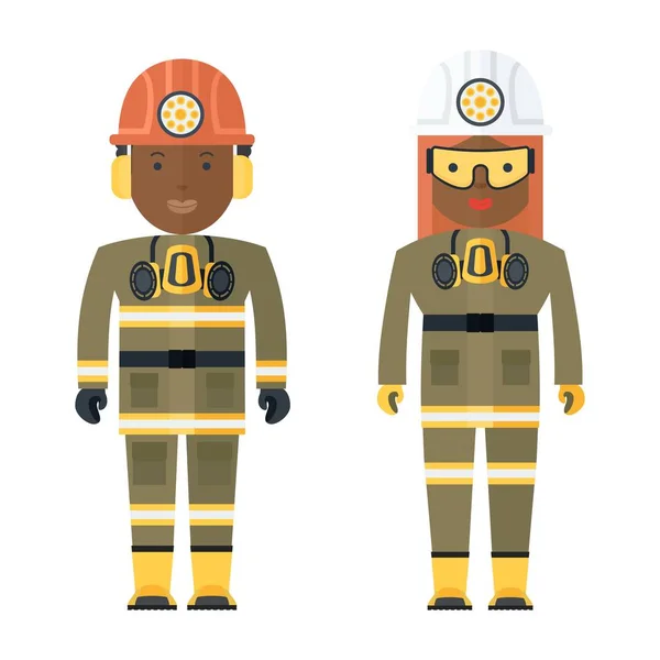 Feuerwehr-Werkzeuge, Zubehör und Ausrüstung zur Brandbekämpfung. Abbildung  auf weißem Hintergrund Stockfotografie - Alamy