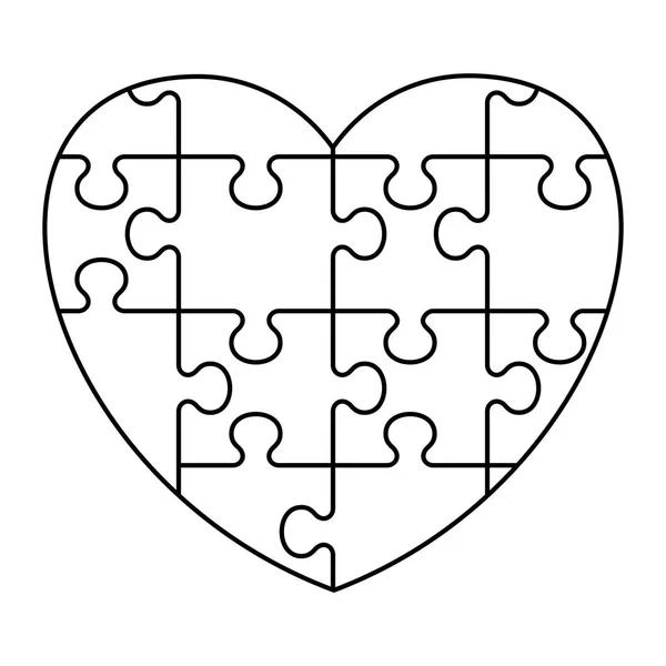 Heart puzzle — Stock Photo © ztk000 #7526736