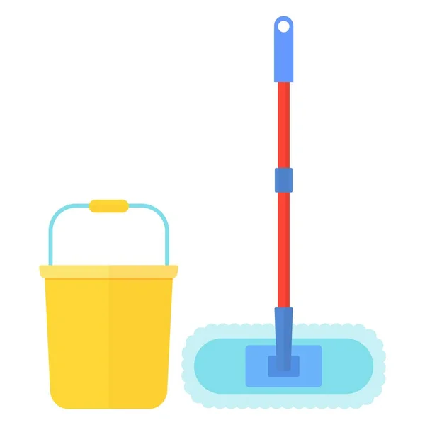 Clean emmer mop — Stockvector