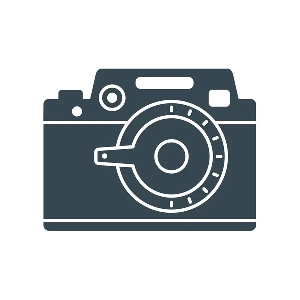 Appareil photo icône simple — Image vectorielle