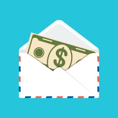 banknot zarf içinde