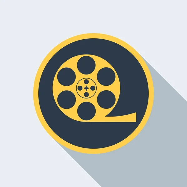 Εικονίδιο τύπου κινηματογράφος — Διανυσματικό Αρχείο