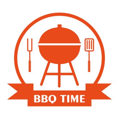 Barbekü zamanı kırmızı logo