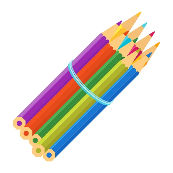 Paquete de lápiz de color — Archivo Imágenes Vectoriales