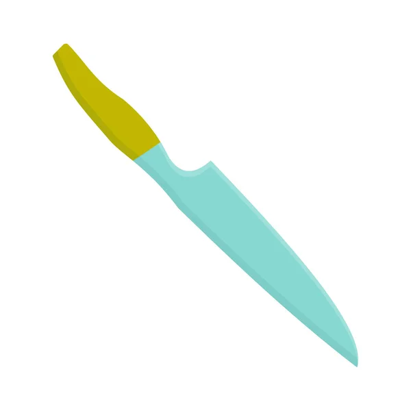 Barevný kuchyňský nůž — Stockový vektor