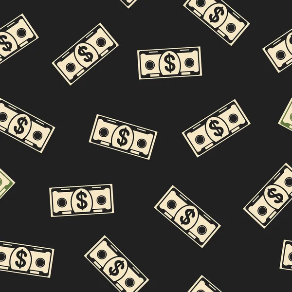 Dikişsiz desen beyaz banknot