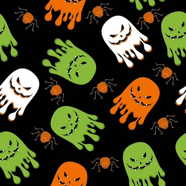 Dikişsiz desen hayalet renk