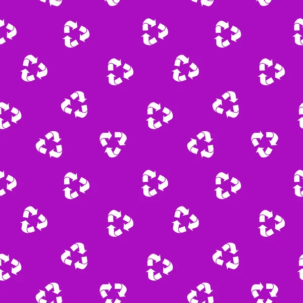 Еко-фіолетовий безшовний візерунок — стоковий вектор