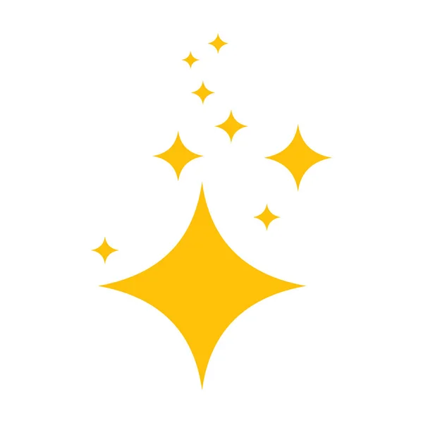 Estrelas amarelas — Vetor de Stock