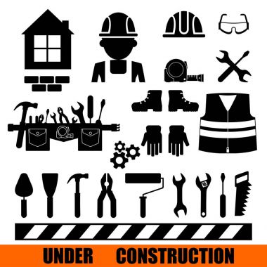 İnşaat Icon set