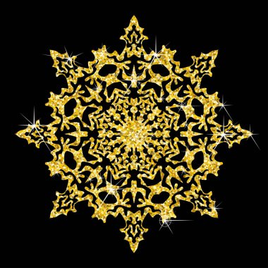 Altın kar tanesi simgesi