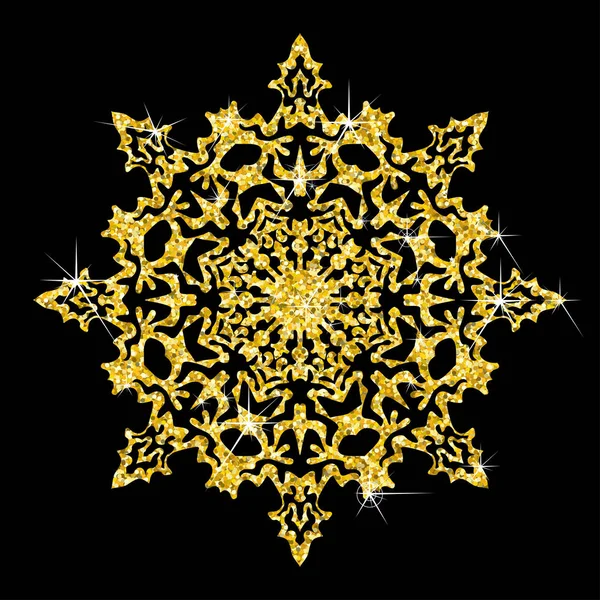 Altın kar tanesi simgesi