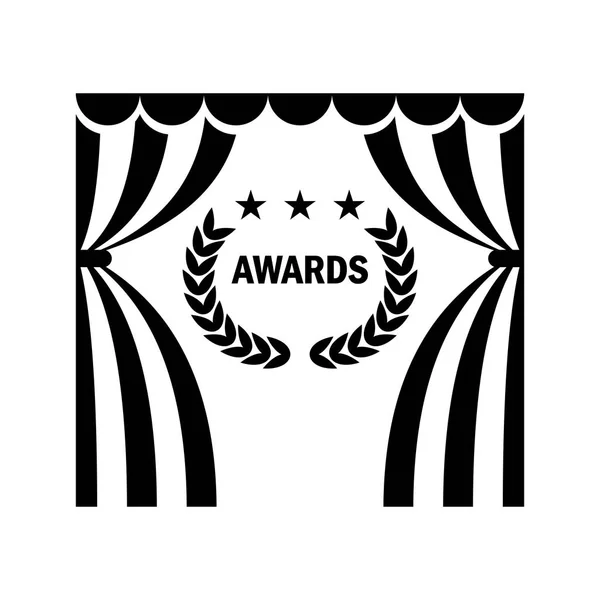 Cinema theatre laurel award — Διανυσματικό Αρχείο