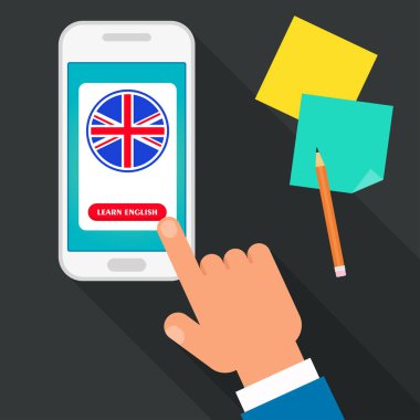 İngiliz mobil app öğrenin
