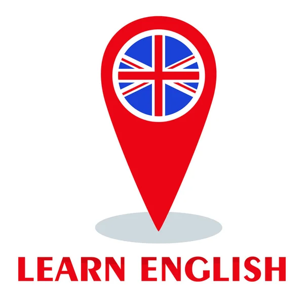 İngilizce PIN öğrenin — Stok Vektör