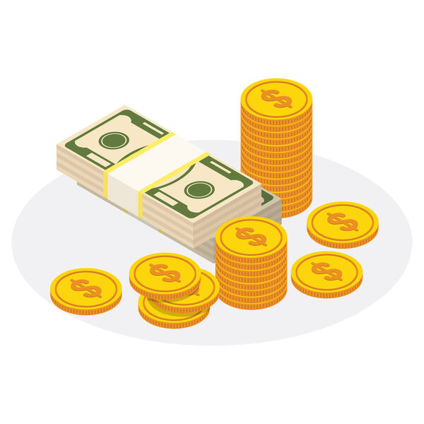 деньги стек монеты
