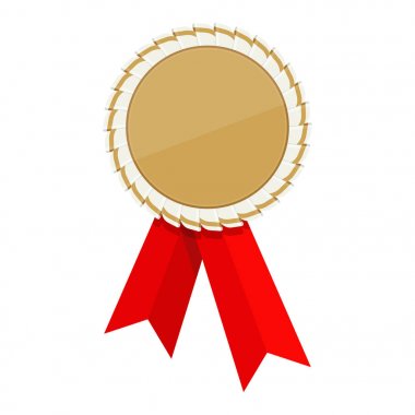 Altın şerit ödül şablon