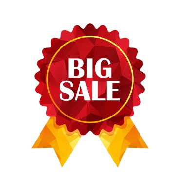 büyük satış üçgen etiket