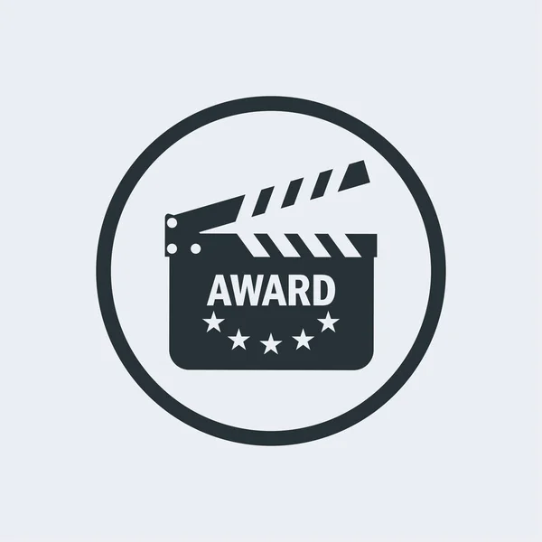 Cinema award Filmklapper — Stockvector