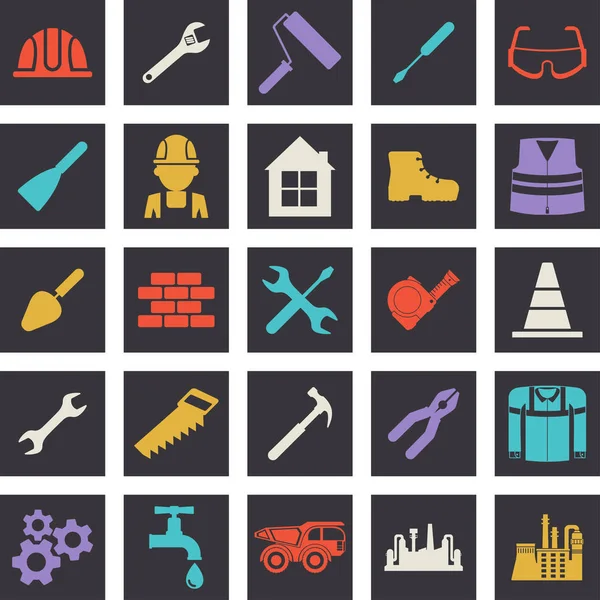 Icono de herramientas de construcción — Vector de stock