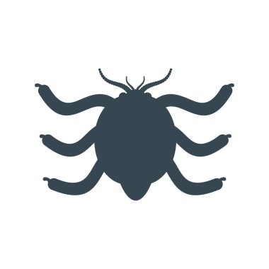 virüs siyah simgesi