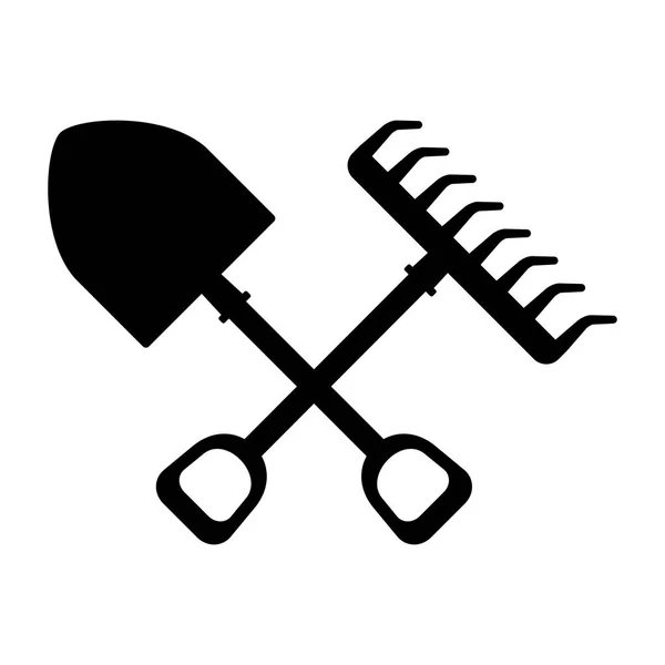 Farm verktyg logotyp — Stock vektor