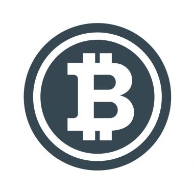 bitcon simgesi Beyaz