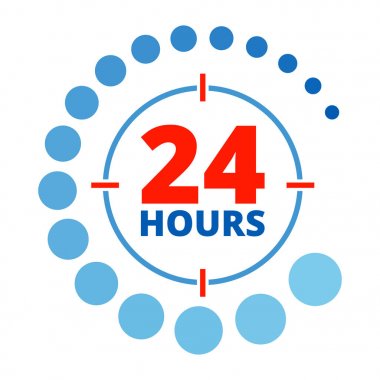 renk çevresinde 24 Saat