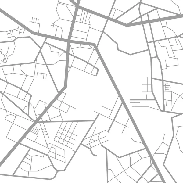 Stad kaart navigatie — Stockvector