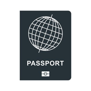 siyah Passport simgesini