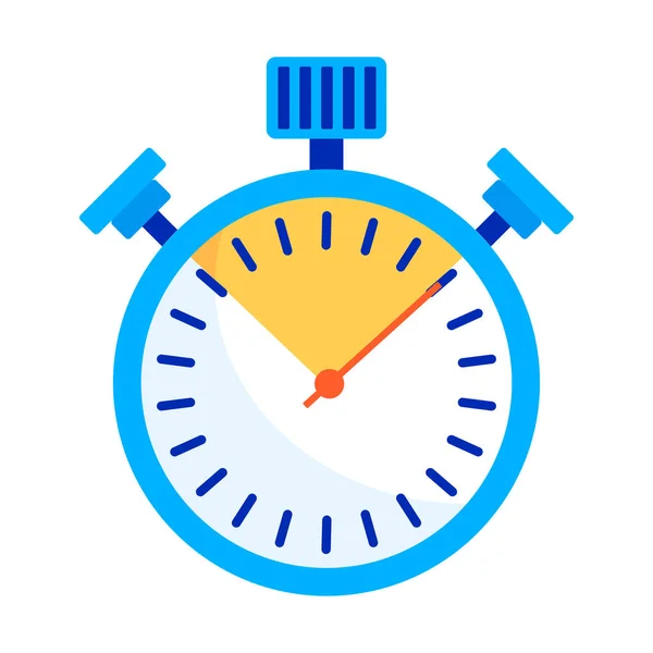 Pictogram van de kleur van de stopwatch — Stockvector